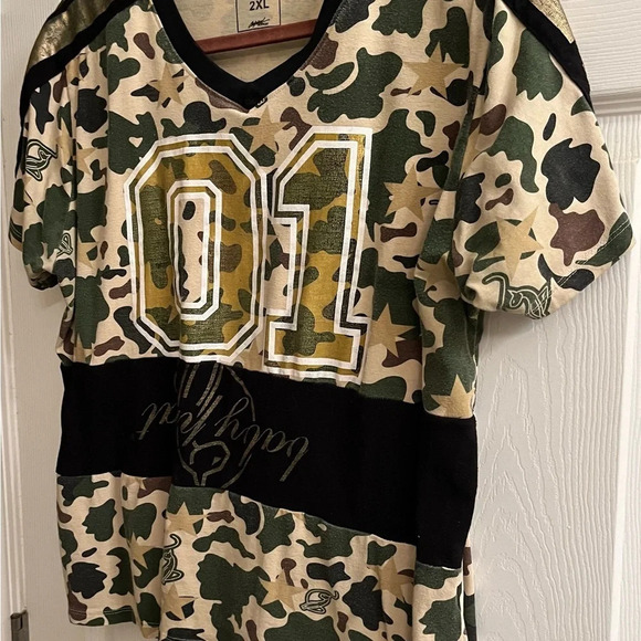 BABY PHAT~CAMO~TEE~2X - Picture 2 of 6